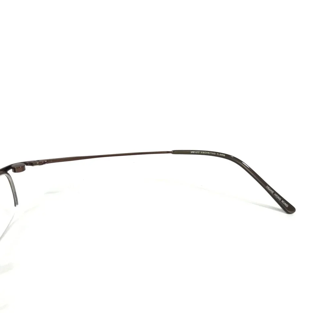 Innovative M/F Eyeglasses Frames IMF 417 S.BRN Brown Rectangular 48-18-140